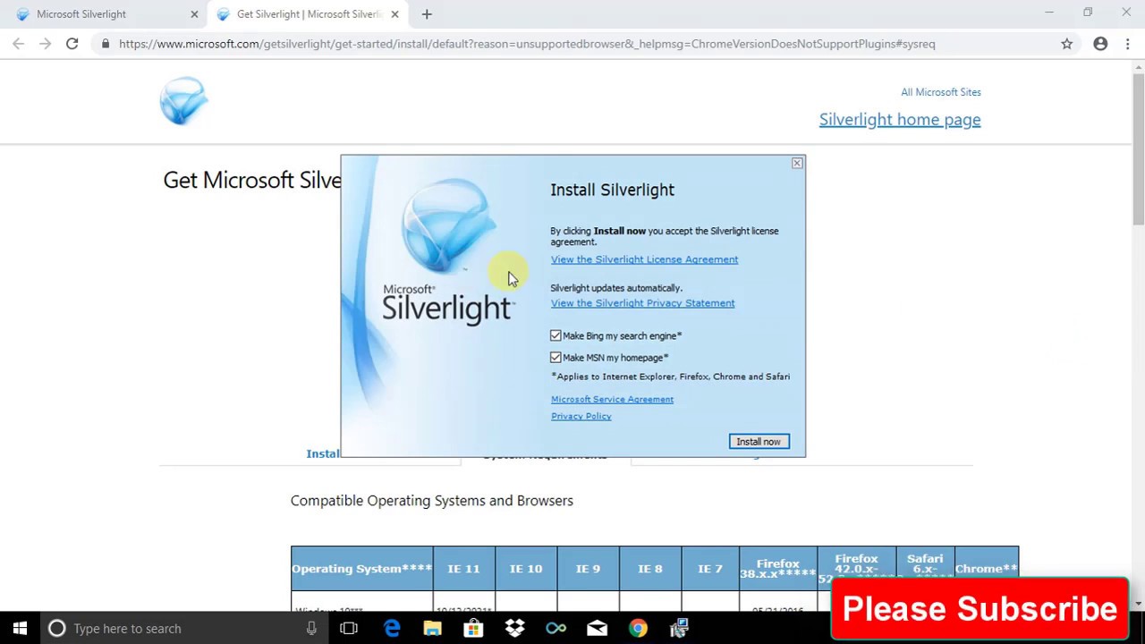 microsoft silverlight free download for mac